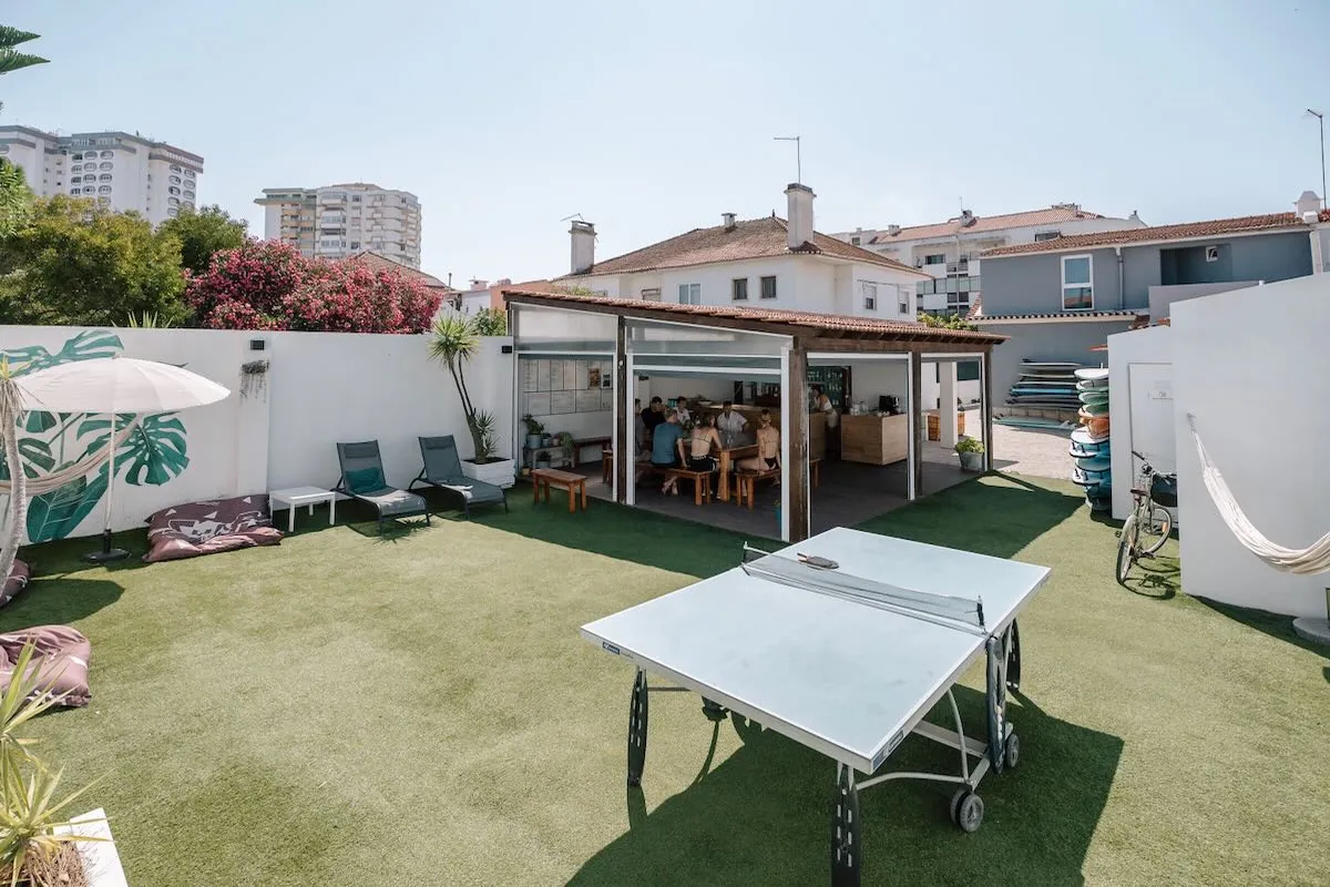 Surfhostel Lissabon Tischtennis