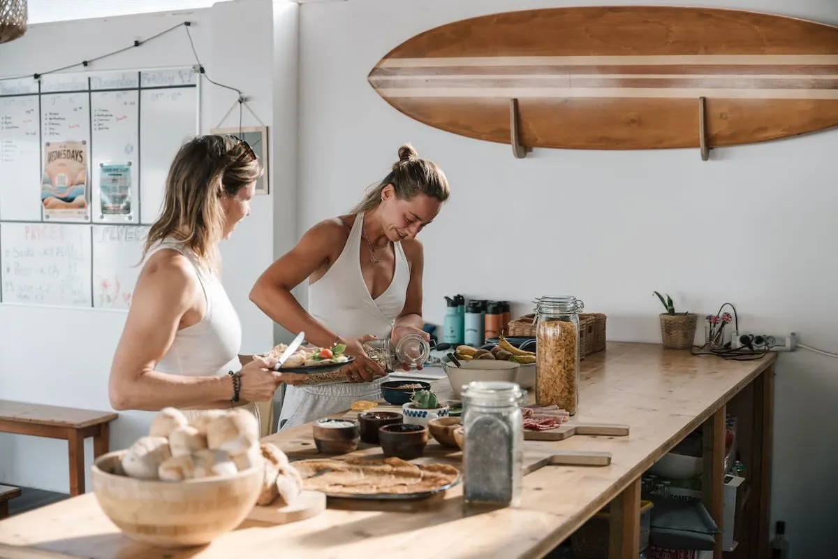 Surfhostel Lissabon Verpflegung