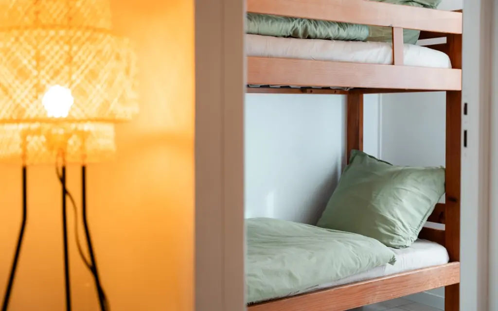 Surfcamp Soustons Plage Bungalow Stockbett 2er Zimmer