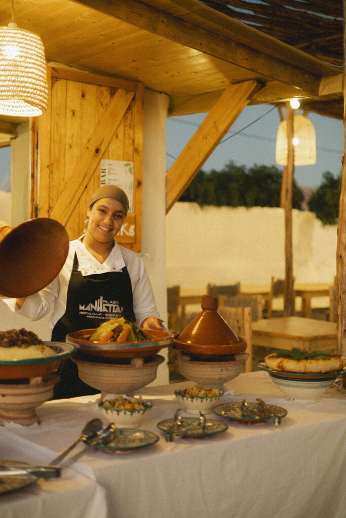 surfcamp-maroc-Imsouane-buffet