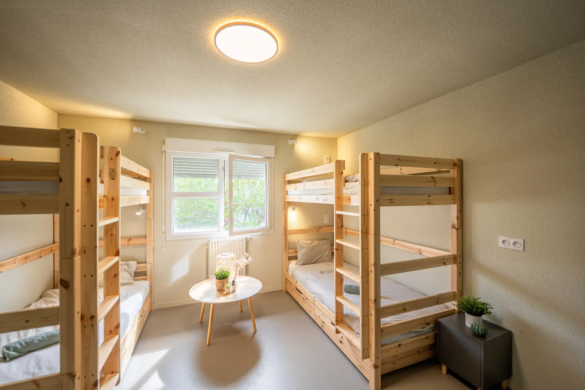 Surfcamp Vieux Boucau 4er Mehrbettzimmer