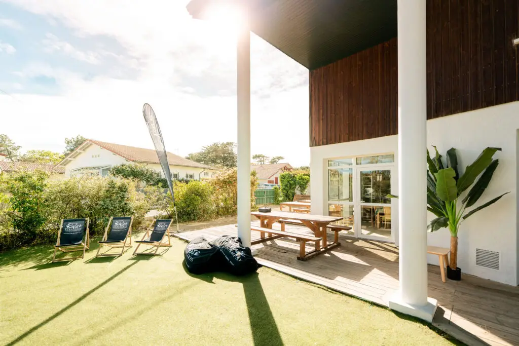 Surfcamp Vieux Boucau Chillout-Area