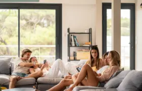 Das Wohnzimmer in Seignosse