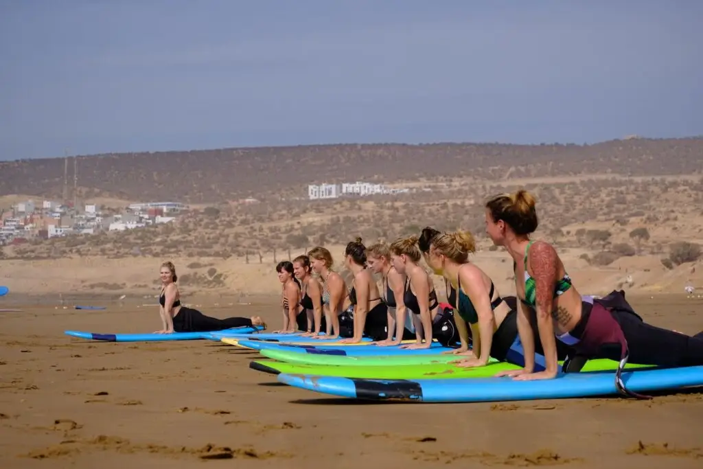 Surfcamp Tamraght Surfkurs Popup