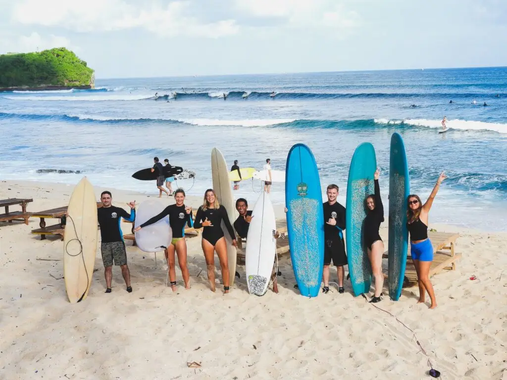 Elsewhere Surfcamp Canggu_Surf session