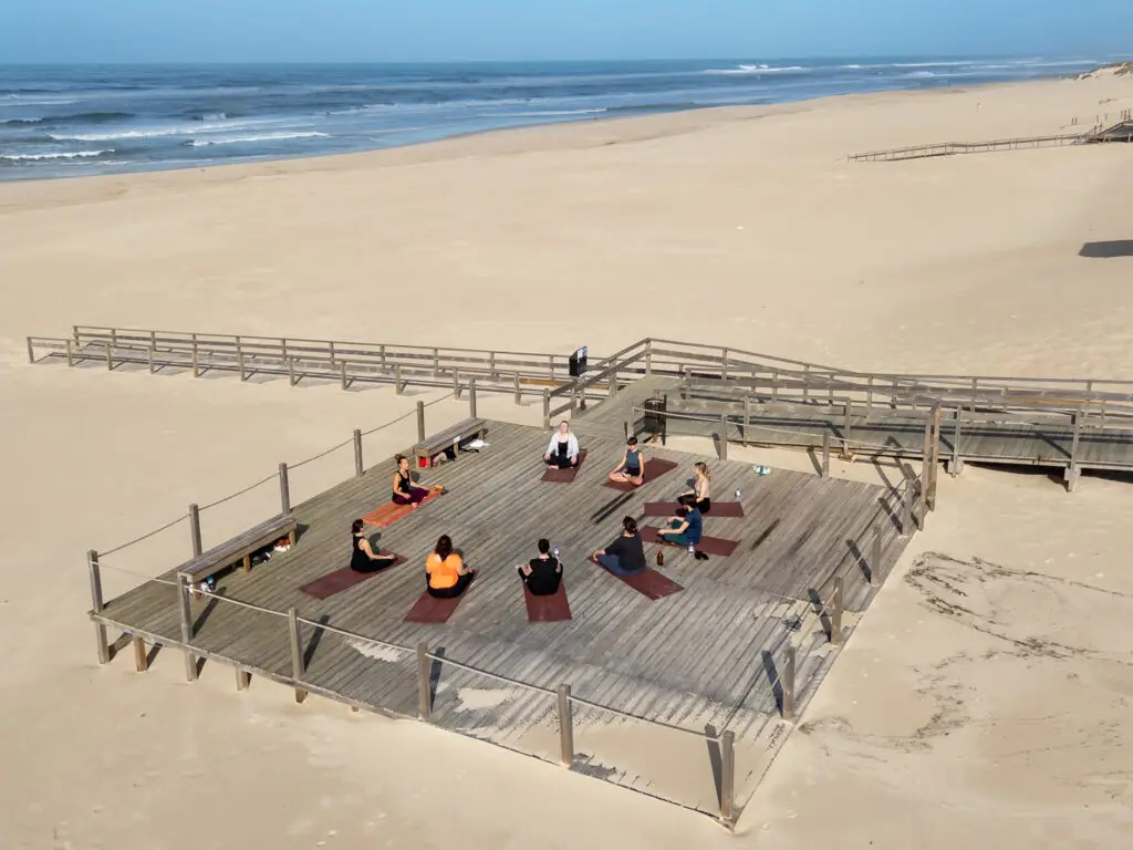 Surflodge Tocha Yoga Deck