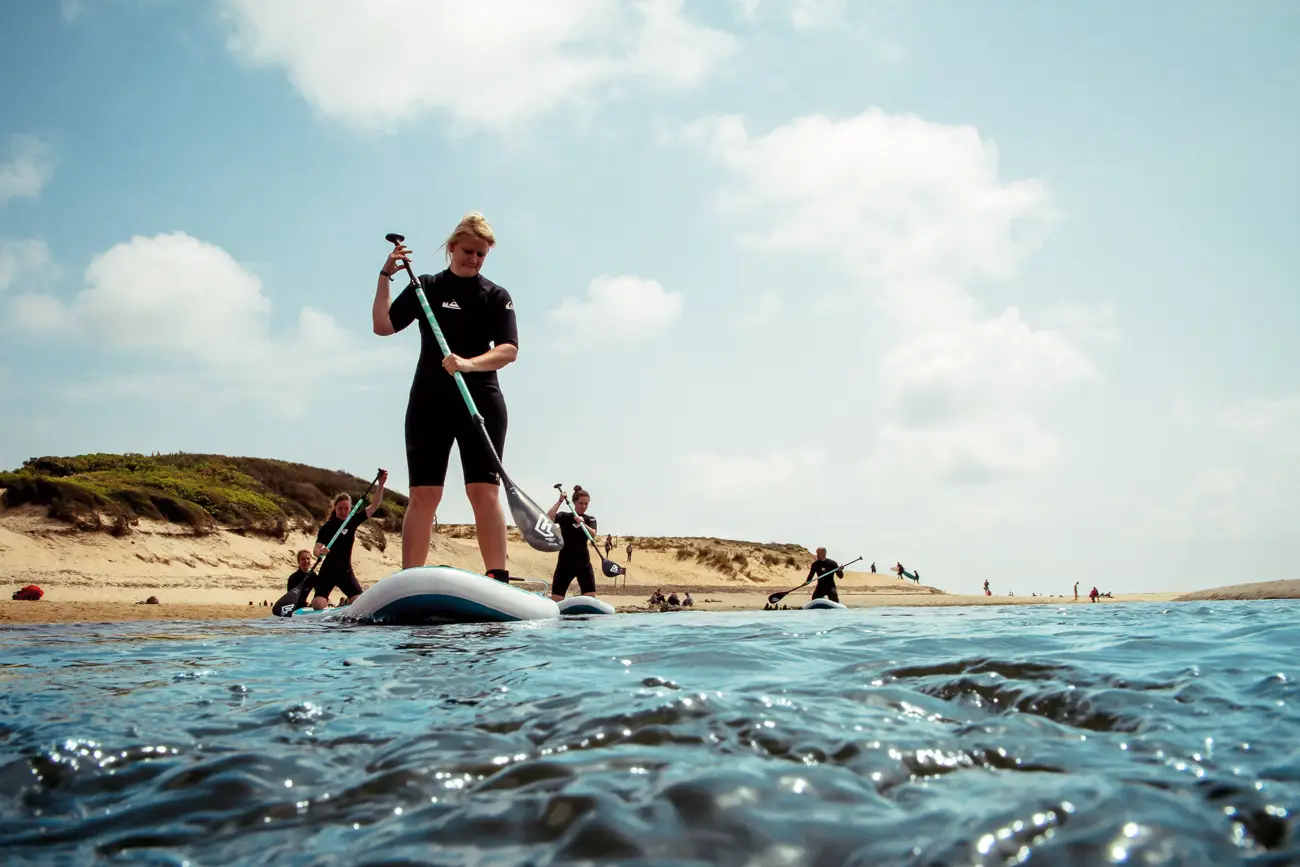 SUP im Surfcamp