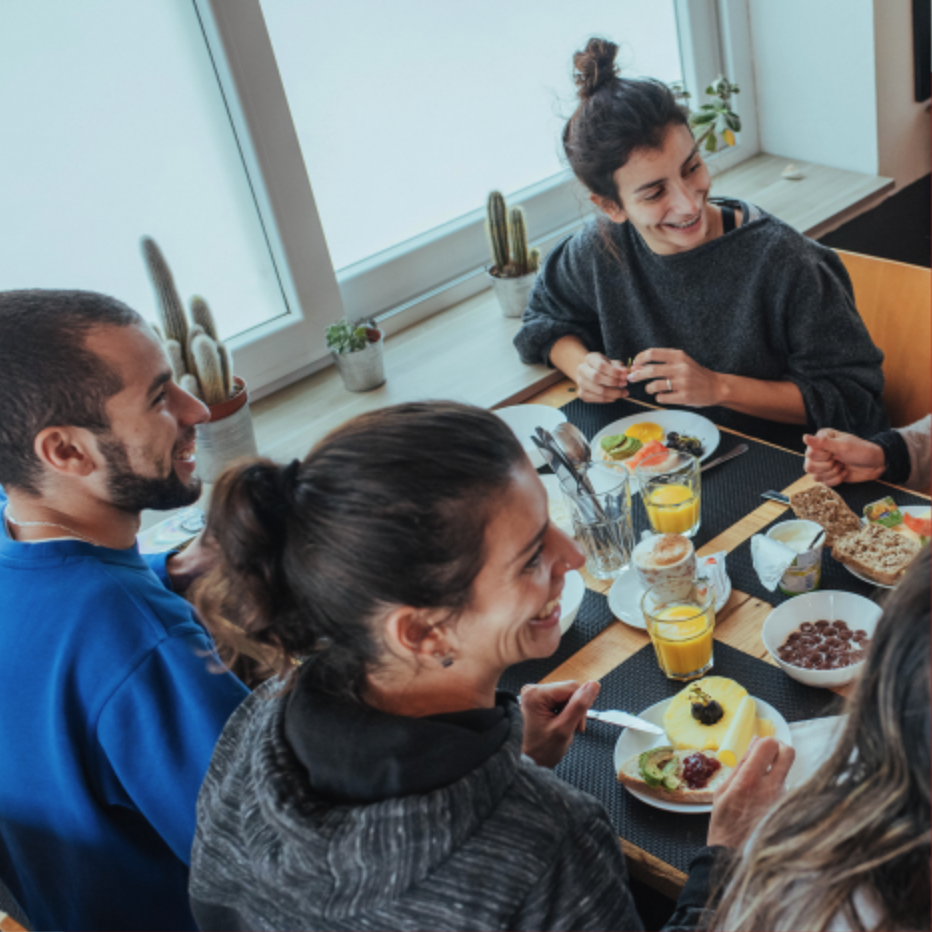 Restaurant und Verpflegung in der Surf Lodge Peniche