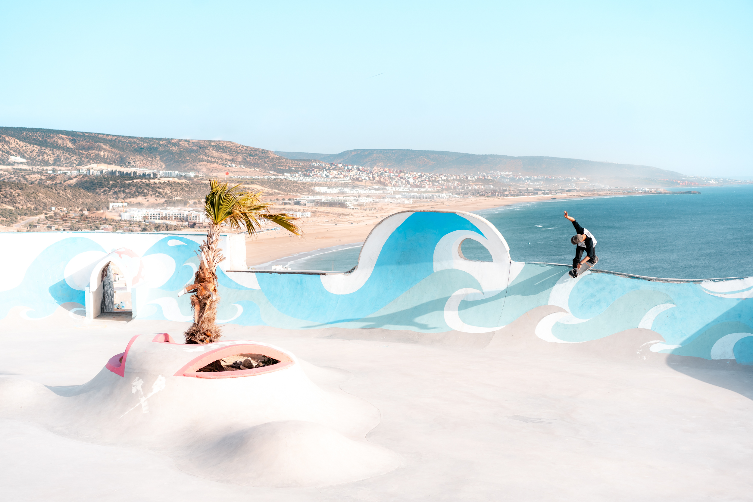 Skaten im Surfcamp