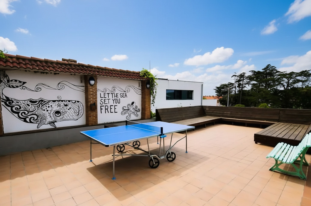 Tischtennis im Surfcamp