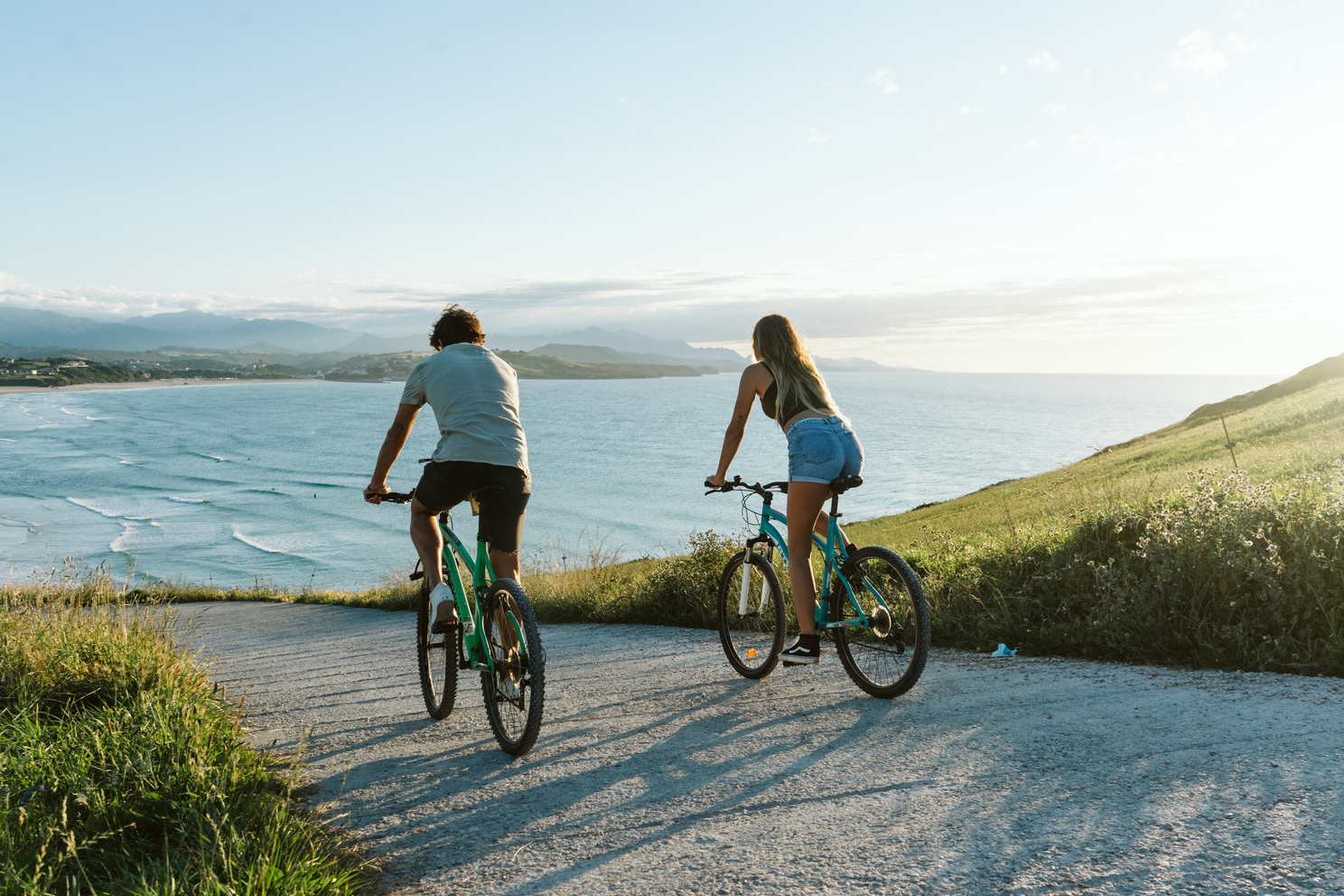 Mountainbike im Surfcamp